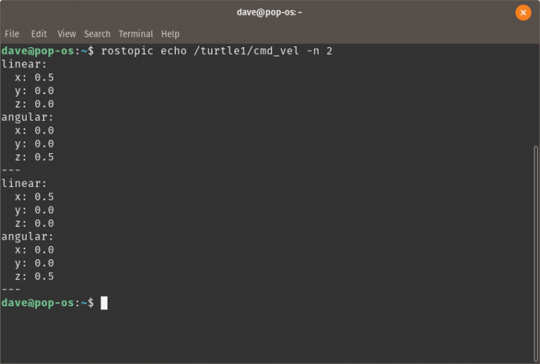 Using Topics – Dave's RoboShack